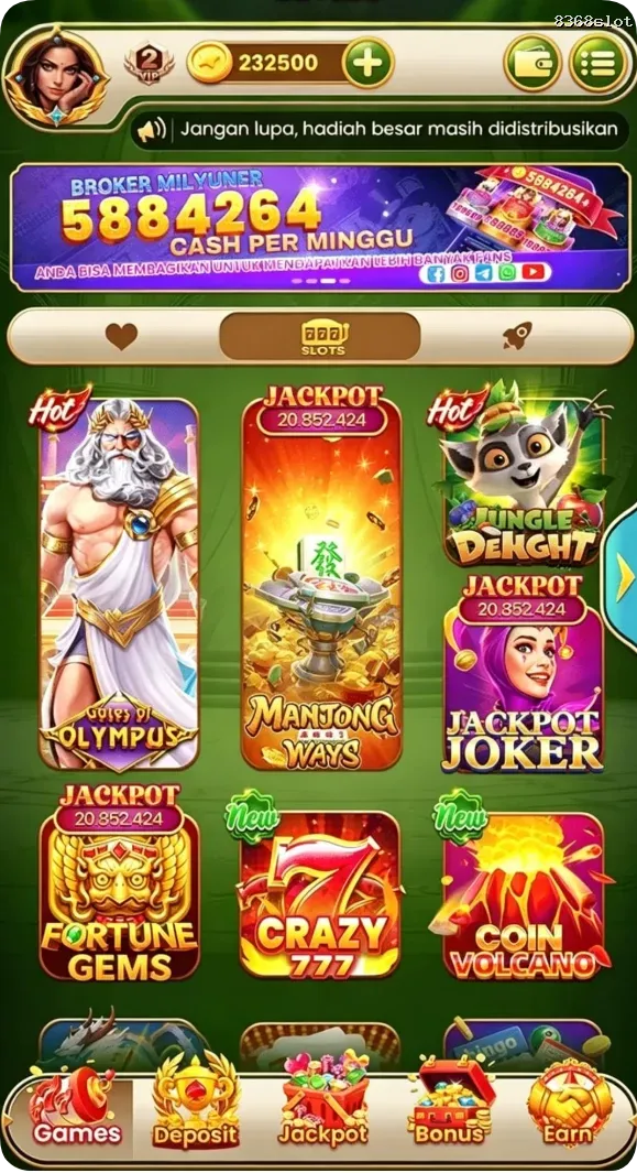 8368slot Preview - Resmi Unduh